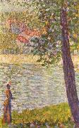 Georges Seurat Morgenspaziergang oil painting